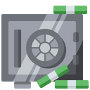 Finance Locker Safe Icon