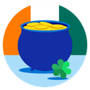 Saint Patrick St Patricks Clover Icon