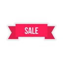Sale Offer Label Icon