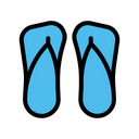 Sandals Flipflop Slippers Icon