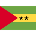 Sao Tome And Principe Flags Map Icon