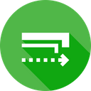 Scale Scaling Rectangle Icon