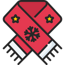 Scarf Winter Muffler Icon