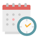 Schedule Calendar Time Icon