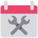 Schedule Management Planning Icon