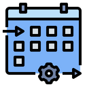 Appointment Calendar Management Icon