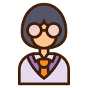 Scientist Woman Avatar Icon