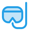 Scuba Diving Goggles Icon