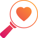 Search Love Finding Love Find Love Icon