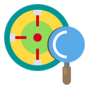 Target Data Work Icon