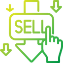 Sell Selling Click Icon