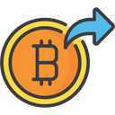 Send bitcoin Icon