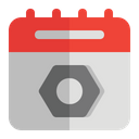 Setting Tools Schedule Icon