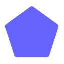 Shape Pentagon Icon