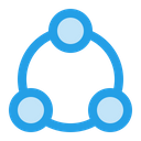 Share, Sharing, Connect, Connecting, Interface, UI Icon