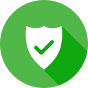 Shield On Secure Icon