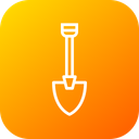 Showel Digging Machine Icon