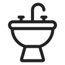 Sink Water Faucet Icon