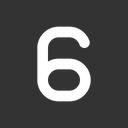 Six Number Icon