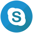 Skype Social Media Icon