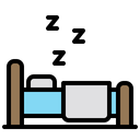 Sleeping Bed Icon