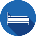 Sleeping Bed Furniture Icon