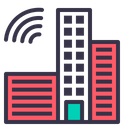 Smart, City, Automated, Automatic, Building, Construction, Developement Icon