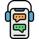 Smartphone Conversation Icon