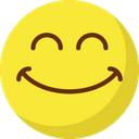 Smiling Laughing Emoticons Icon