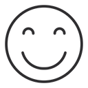 Artboard Smiling Face With Smiling Eyes Smile Icon