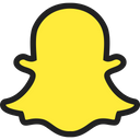 Snapchat Social Media Logo Logo Icon