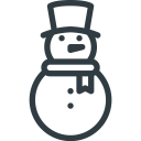 Snowman Christmas Play Icon