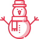 Snowmen Christmas Hat Icon