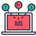 Socialmedia Advertising Digitalmarketing Branding Facebook Twitter 4 Icon