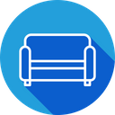 Sofa Couch Belongings Icon