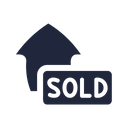 Sold House Estate Icon