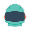 Space Spacesuit Universe Icon