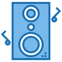 Speaker Triangle Shape Icon