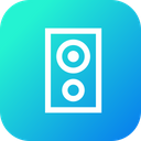 Speakers Music Electronic Icon