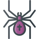 Spider Poison Halloween Icon