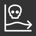 Stable Death Rate Death Rate Death Analysis Icon