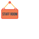 Staff Room Board Icon