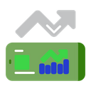 Stock Market Application Training Investment Icon