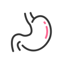 Stomatch Digestive System Vital Organ Icon