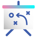 Strategy Planning Board Icon