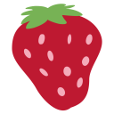 Strawberry Fruit Emoj Icon