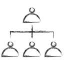 Structure Organisation Business Icon