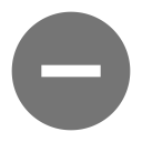 Subtract Circle Icon
