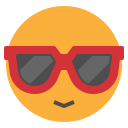 Sun Sunglasses Hot Icon