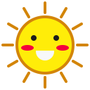 Sun Smile Happy Icon